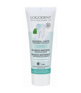 Dentifrico Blanqueador Menta Bio Vegan 75ml Logona