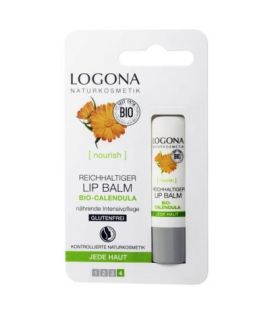 Balsamo Labial Nutritivo Calendula SinGluten Bio 4.5g Logona