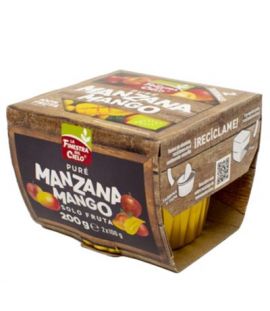 Organic Mango Apple Puree 2 units x 100g La Finestra Sul Cielo