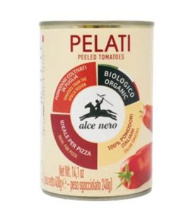 Peeled Tomatoes Eco Can 400g Alce Nero