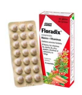 Floradix Iron Gluten-Free Vitamins 84comp Salus