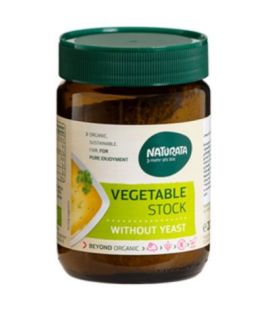 Yeast-Free Vegetable Broth Powder Gluten-Free Bio Vegan 200g Naturata