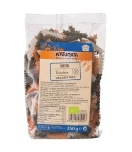 Espirales Tricolor Arroz SinGluten Eco 250g Naturata