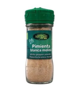 Organic Vegan Ground White Pepper 38g Artemis