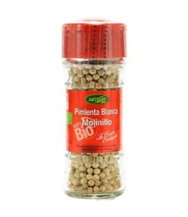 White Pepper Organic Grinder 45g Artemis