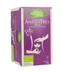 Anti-stress herbal tea Relax Eco Vegan 20inf Artemis