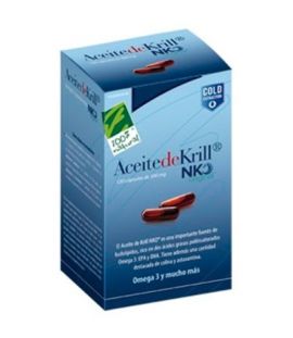 Aceite de Krill NKO 500Mg 120caps 100 Natural