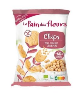 Bio Vegan Gluten-Free Chickpea Chips 50g Le Pain Des Fleurs