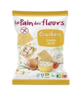 Organic Mini Onion Crackers 75g Le Pain Des Fleurs