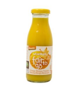 Orange Mango and Passion Fruit Juice Demeter 250ml Voelkel