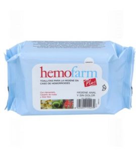 Hemofarm Plus Hemorrhoids 1x40 wipes