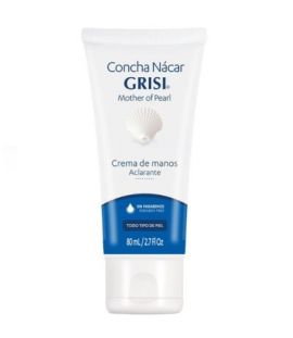 Crema de Manos Aclarante Concha Nacar 80ml Grisi