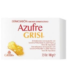 Sulfur Soap Lanolin Acne 100g Grisi