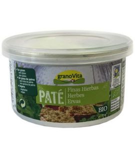 Pate Finas Hierbas SinGluten Bio Vegan 125g Granovita