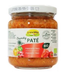 Pate Crunchy de Pimiento Trio SinGluten Bio Vegan 175g Granovita