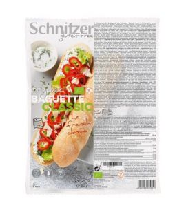 Baguette Classic Corn for Baking Gluten Free Bio 360g Schnitzer