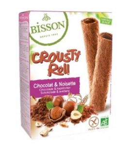 Crousty Roll Cacao Avellana SinGluten Bio 125g Bisson