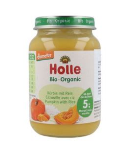 Potitos Calabaza Arroz 5M Bio 190g Holle