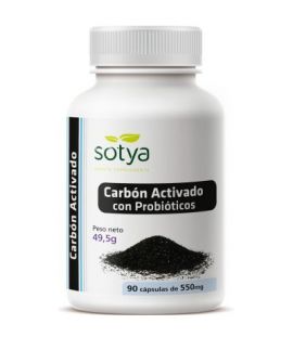 Carbon Activado con Probiotico 90caps Sotya