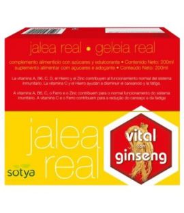 Jalea Vital Ginseng 20ampollas Sotya