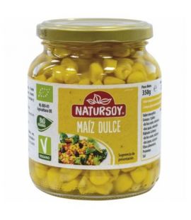 Organic Canned Sweet Corn 340g Natursoy