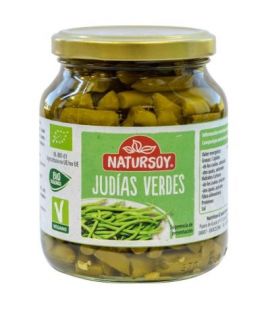 Organic Preserved Green Beans 340ml Natursoy