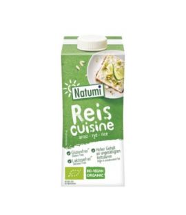 Rice Cream for Cooking Gluten-Free Bio Vegan 200ml Natumi