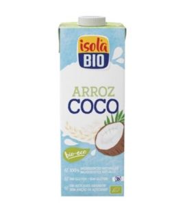 Bebida Vegetal de Arroz y Coco SinGluten Bio Vegan 6x1L Isola Bio