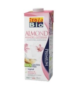 Bebida Vegetal de Almendra Pura SinGluten Bio 6x1L Isola Bio