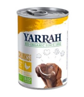 Yarrah Organic Canned Chicken Pieces for Dogs 400g