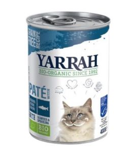 Fish Pate for Cats Organic Can 400g Yarrah