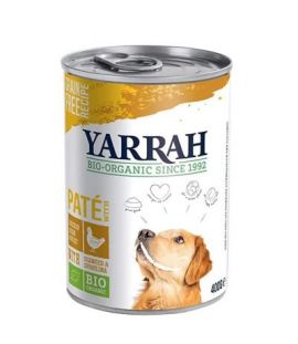 Pate de Pollo para Perros Lata Bio 400g Yarrah