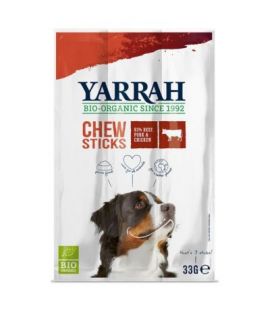 Sticks Masticables para Perro Bio 3x11g Yarrah