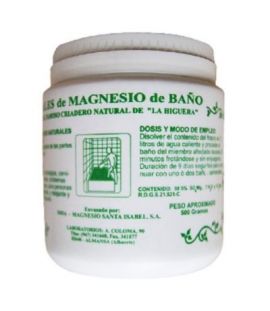 Magnesium Bath Salts 500g Santa Isabel