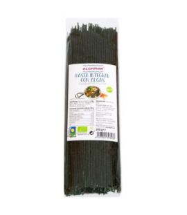 Whole Grain Pasta with Seaweed Spaghetti Land and Sea Eco Vegan 250g Algamar