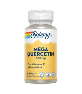 Mega Quercetin 600Mg Gluten Free Vegan 60caps Solaray