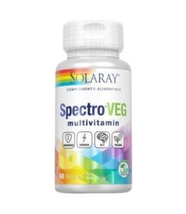 Spectro VEG Energy Multivitamin Vegan 60caps Solaray