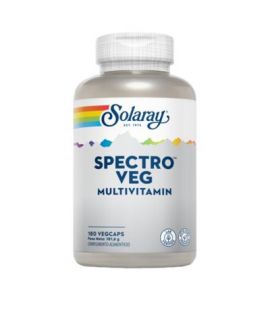 Spectro Veg Multivitamin Vegan 180caps Solaray