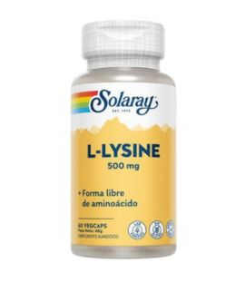 L-Lysine 500Mg 60caps Solaray