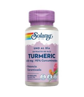 Turmeric Curcuma Extract 600Mg 30caps Solaray