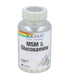 MSM Glucosamine 90caps Solaray