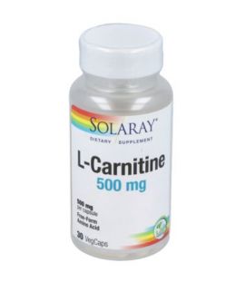 L-Carnitine 500Mg 30caps Solaray