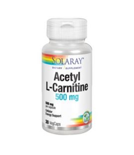 Acetyl L-Carnitine 500Mg Vegan 30caps Solaray