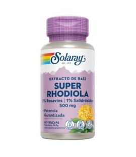 Super Rhodiola Root Extract Rosea 500Mg 60caps Solaray