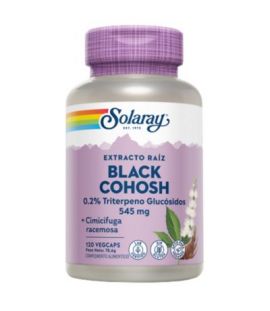 Black Cohosh Cimicifuga 545Mg Gluten Free Vegan 120caps Solaray