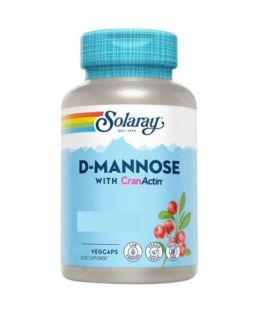 D-Mannose with CranActin 60caps Solaray