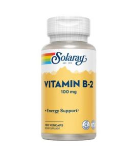 Vitamin-B2 100Mg Vegan 100caps Solaray