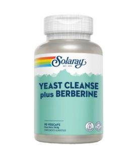 Yeast Cleanse Plus Berberine Vegan 90caps Solaray