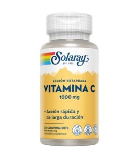 Small Vitamin C 1000Mg Retard 30comp Solaray