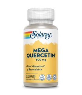 Small Mega Quercitin 600Mg 30 vegcaps Solaray